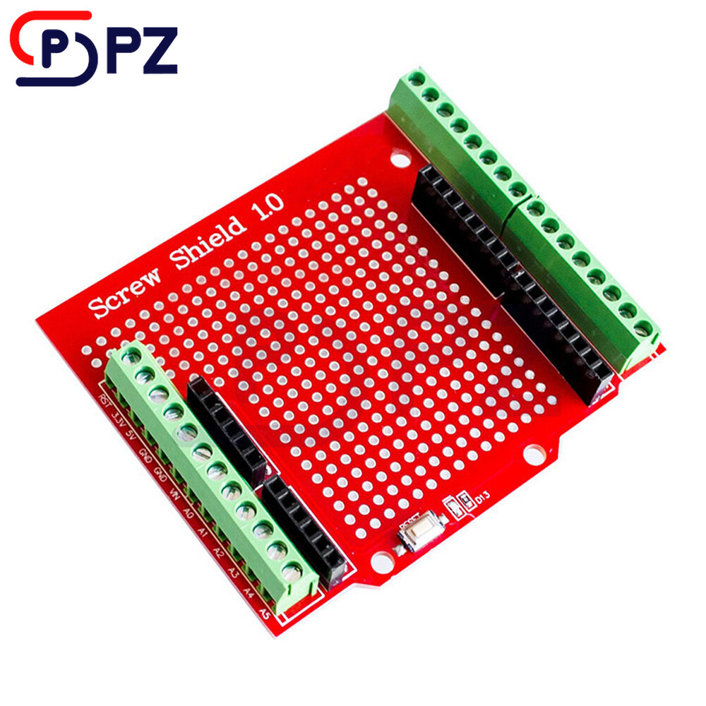 Proto Screw Shields V1.0 Assembled Expansion Board PCB Bare Modul for Arduino R3
