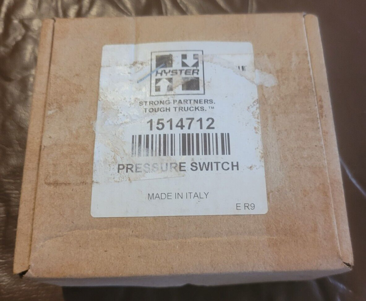 1514712 HYSTER PRESSURE SWITCH NEW GENUINE HYSTER – MADE IN ITALY