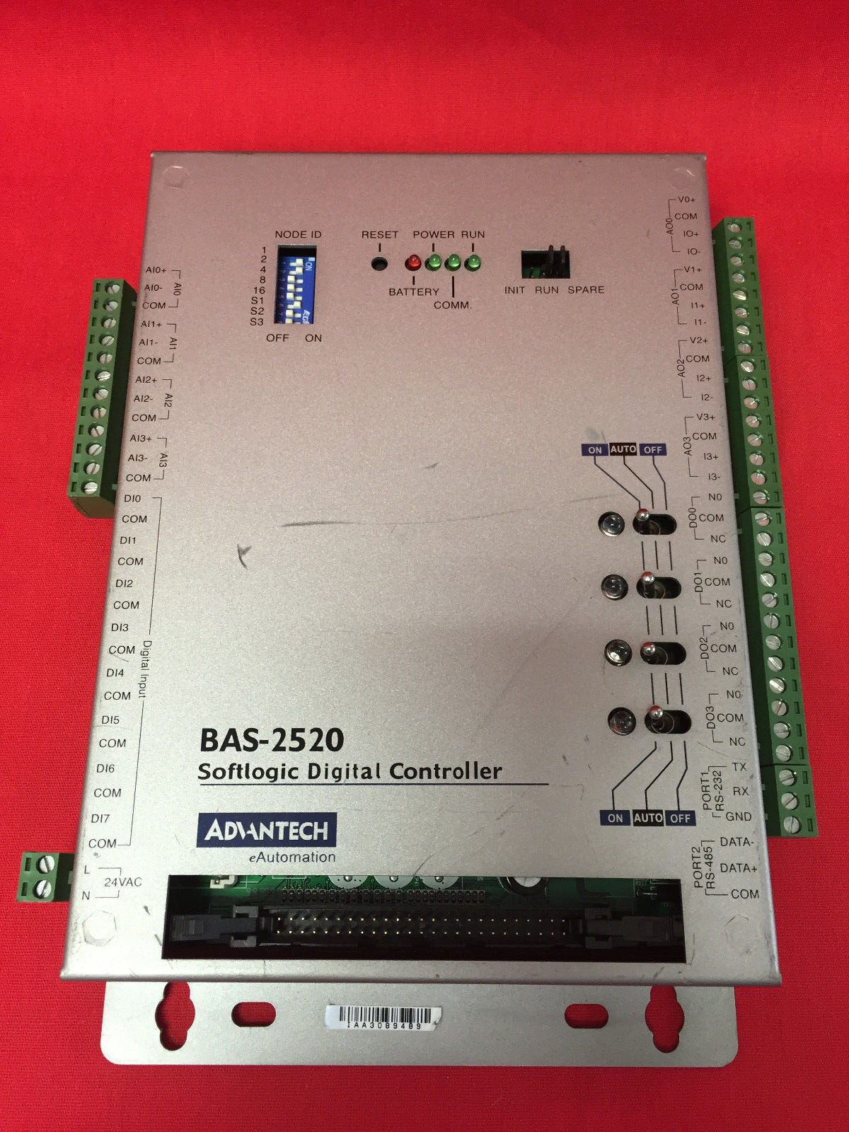 Advantech eAutomation BAS-2520 Softlogic Digital Controller