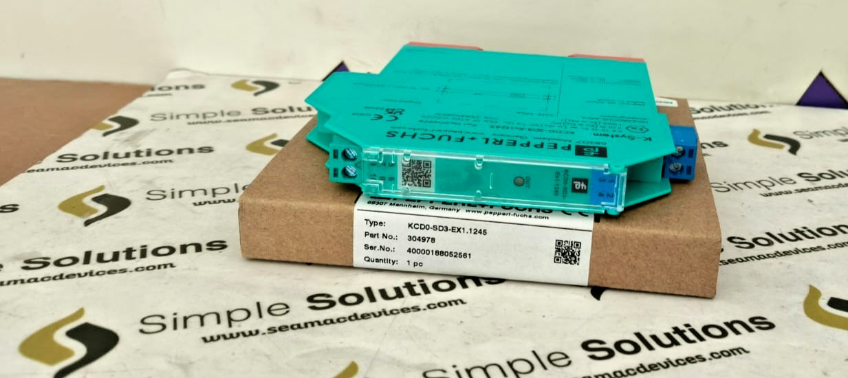 1PC- Pepperl+Fuchs KCD0-SD3-EX1.1245 1-channel Solenoid driver -New