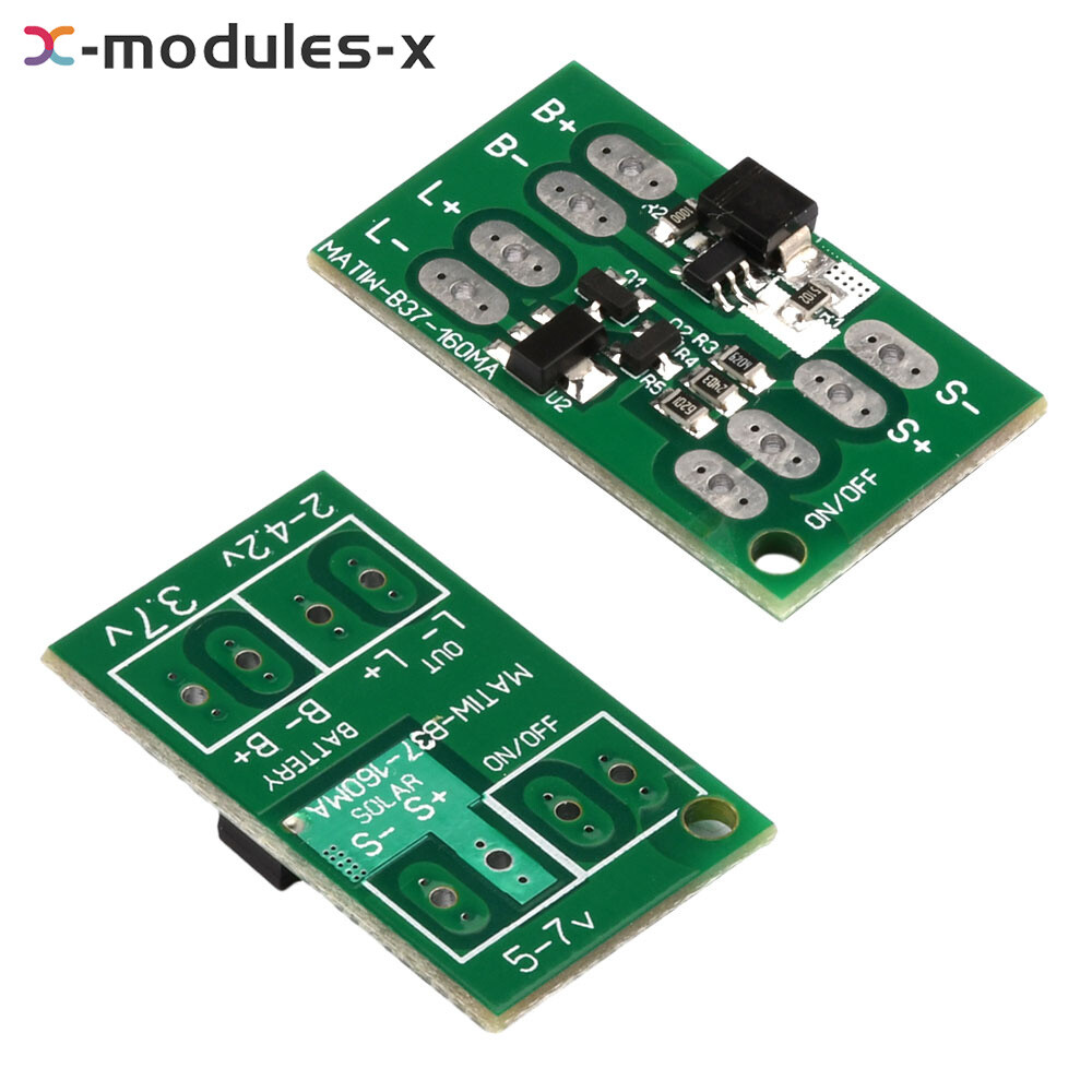 Photovoltaic Solar Light Battery Charging Controller Li-ion Battery Protection