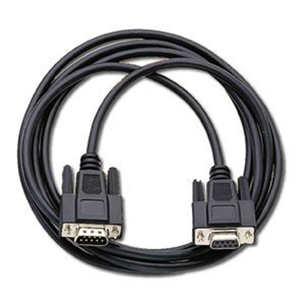 6FT DB9 M/F SERIAL RS232 EXTENSION CABLE – BLACK MEC-^MFBLK
