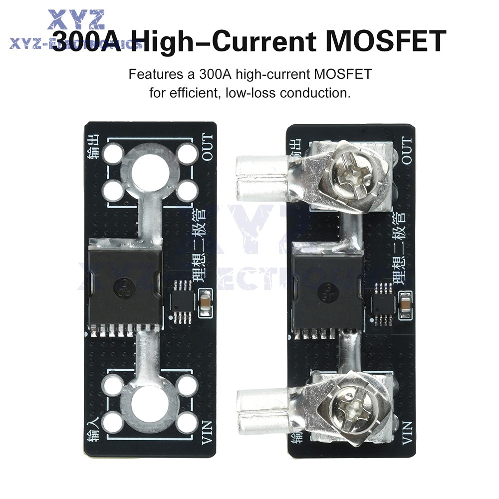 40A 65A 100A No Voltage Limit Anti Backflow Ideal Diode Module fr Solar Charging