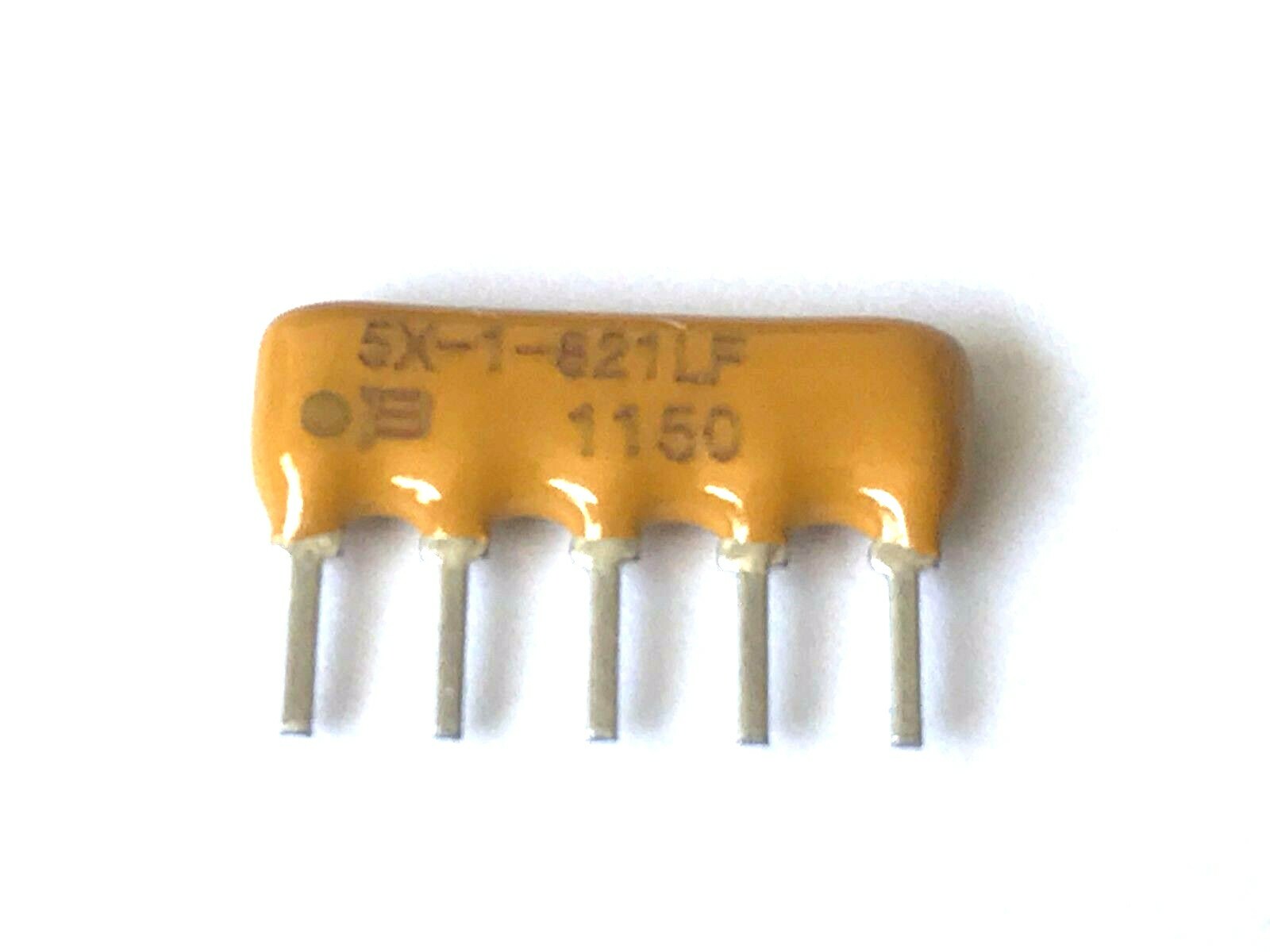 820R, 4x820R, 2%, 5pin. at 70°0.3W, 4605X-101-821LF, BOURNS, Arrays, 20 Count