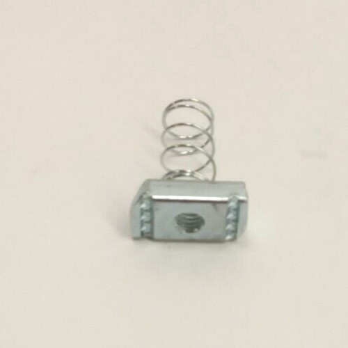 Grainger 5YE11 Channel Spring Nut 3/8″-16 Thread 3/8″ Bolt Steel Galvanized 25pk