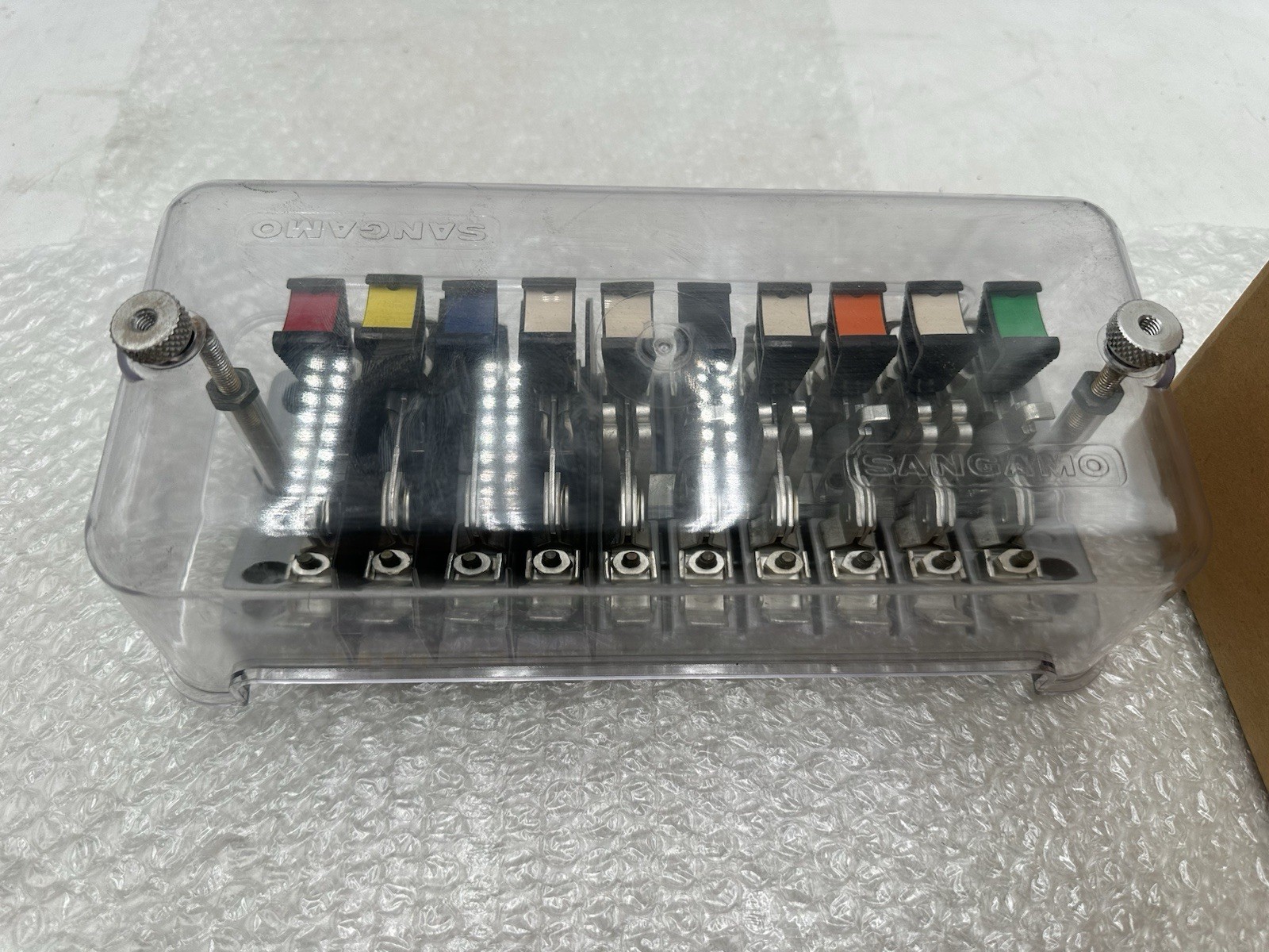 Sangamo Weston 10 Pole Knife Switch- #909608-103