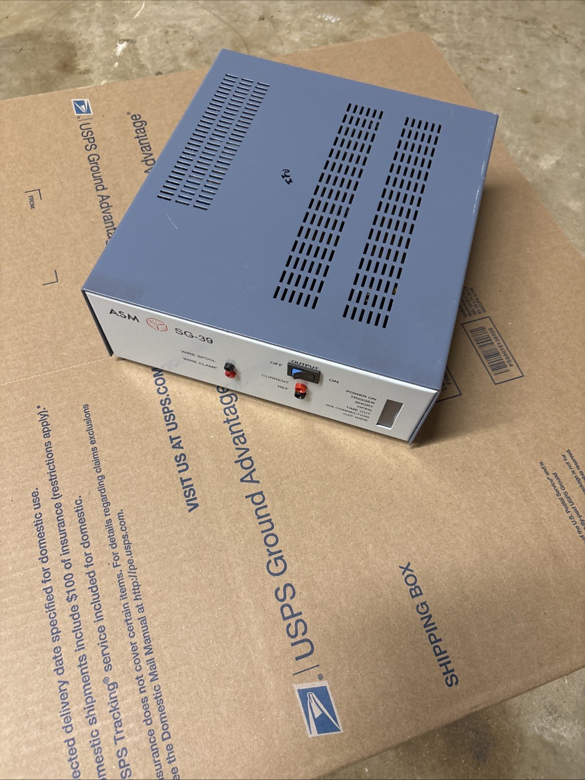 ASM SG-39 SG39 Spark Generator Clean