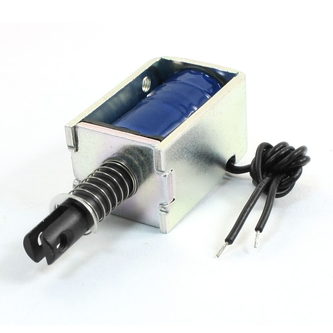 DC 24V 5mm 0.04lb Open Frame Push Pull Type Magnet Electromagnet Solenoid