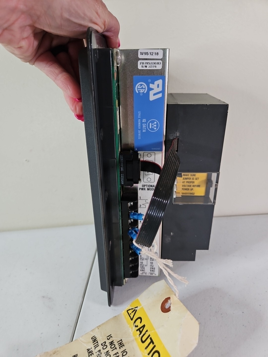 Westinghouse IQ Data Three Phase Power Supply Module 2D78533G03 Culter-Hammer