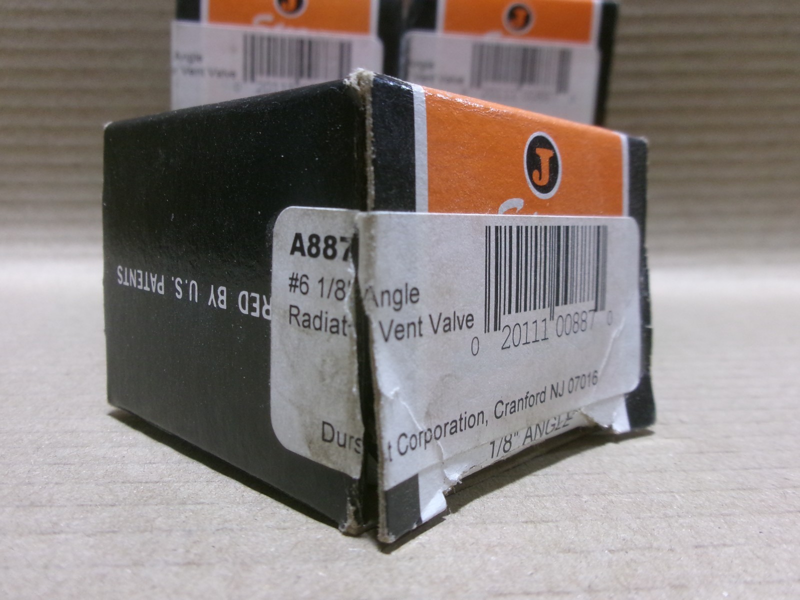 New Maid-O-Mist A887 Lot of 4 #6 1/8″ Angle Radiator Vent Valve AK