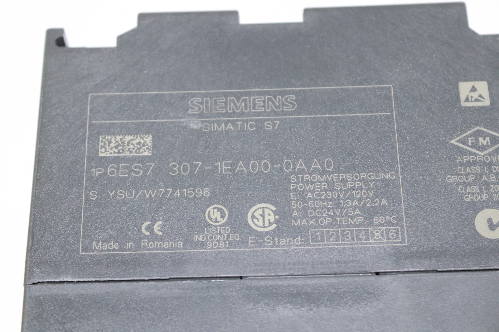 SIEMENS 6ES7 307-1EA00-0AA0