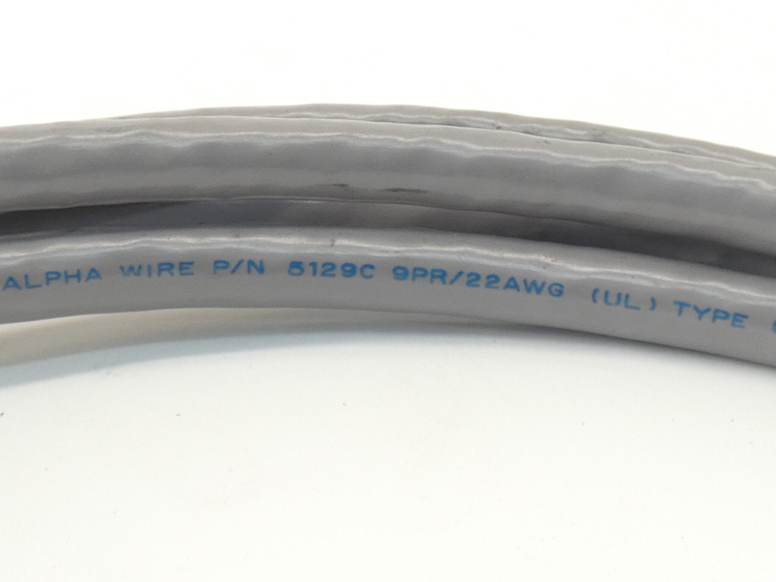 Alpha Wire 5129C Control Cable, 10′, 300V