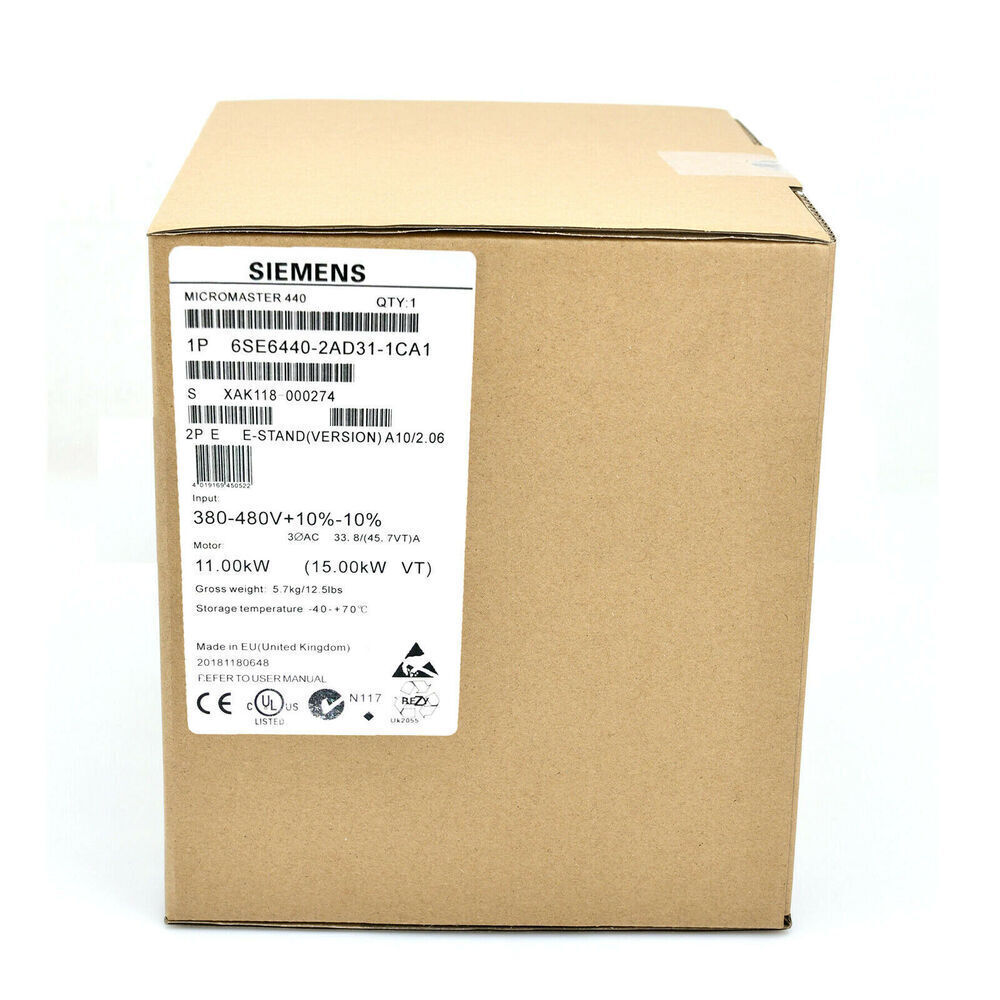 New E 6SE6440-2AD31-1CA1 6SE6 440-2AD31-5CA1 MICROMASTER440 without