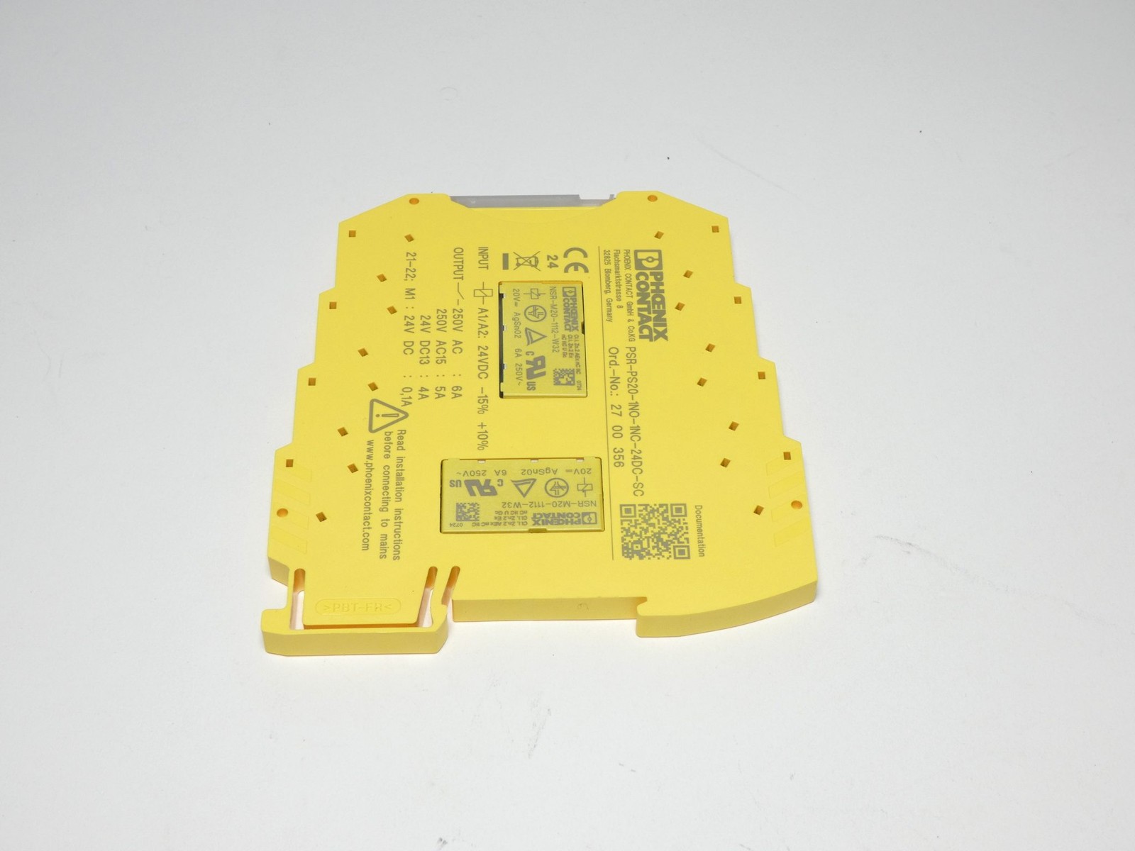 *Box of 2* Phoenix Contact 2700356 PSR-PS20-1NO-1NC-24DC-SC Coupling Relay – …