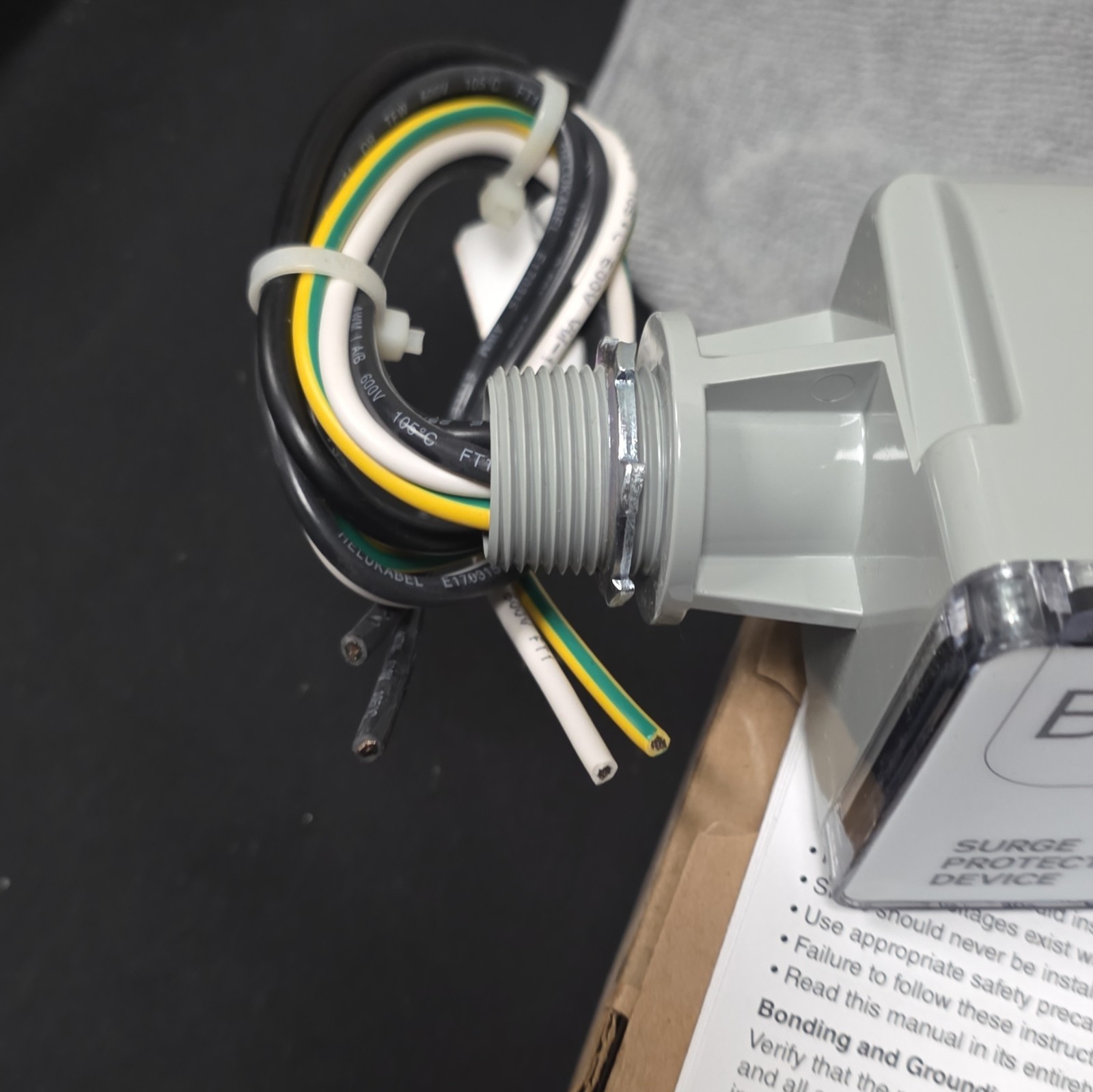 Leviton B2120-B Surge Protective Device 120/240VAC Split Phase NEMA 4X
