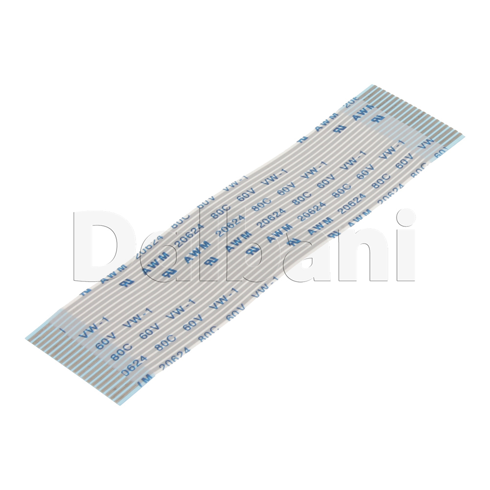 1.0-20P-80-A New Flat Flexible Ribbon Cable 80mm Type-A 20Pin 1.0mm Pitch