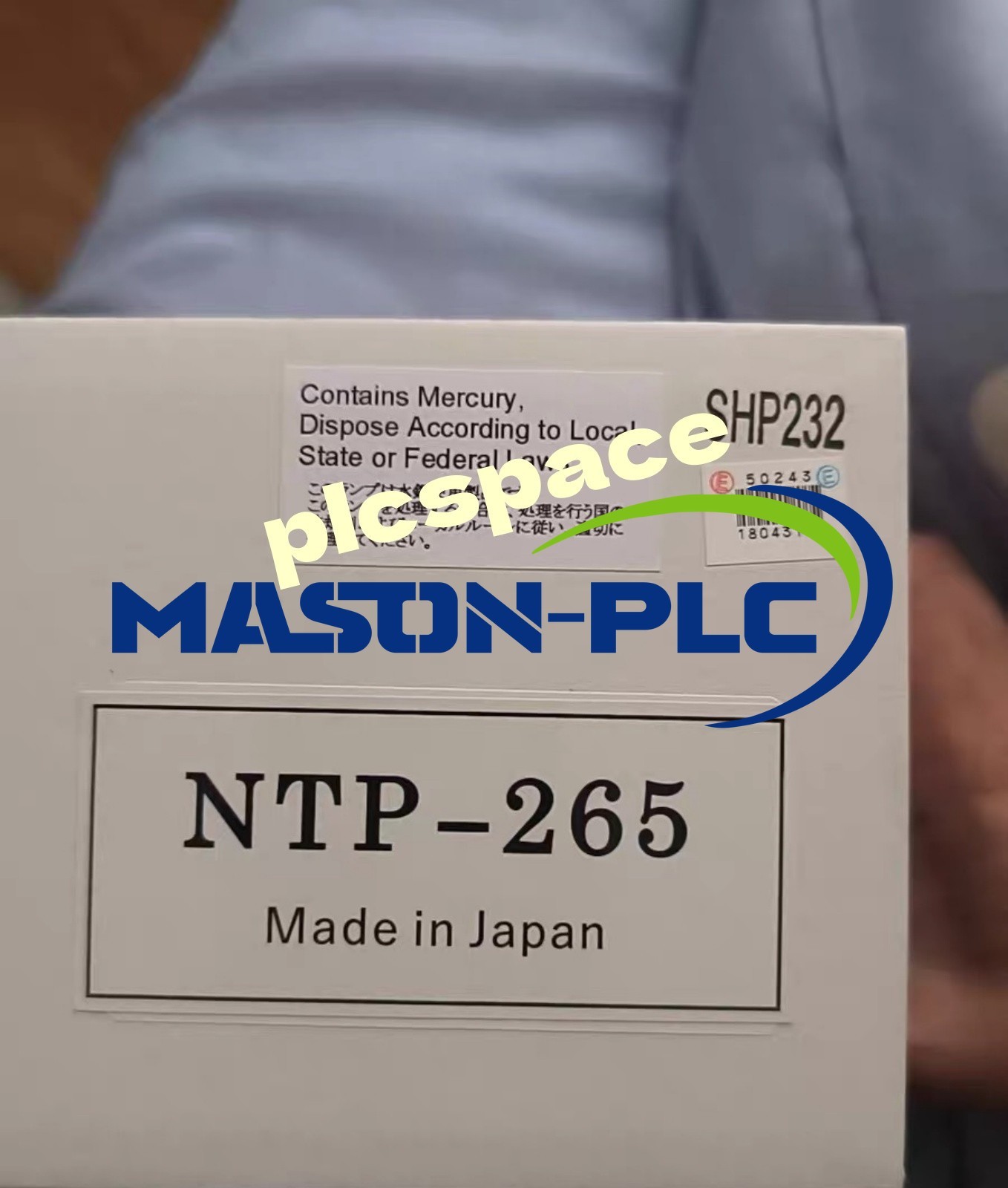 NTP-265 Light bulb Brand new DHL