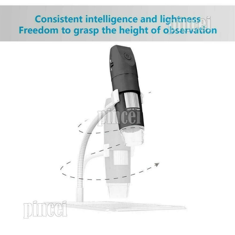 200MP Digital Microscope Wireless WiFi 1000X USB Magnifier f/iOS Andriod 2025NEW