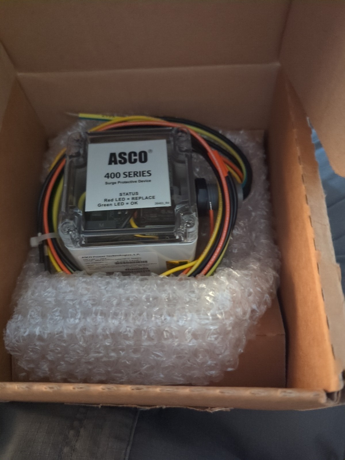 ASCO Power Technologies 400 Series Surge Protective Device 420DF05EWRC2S31