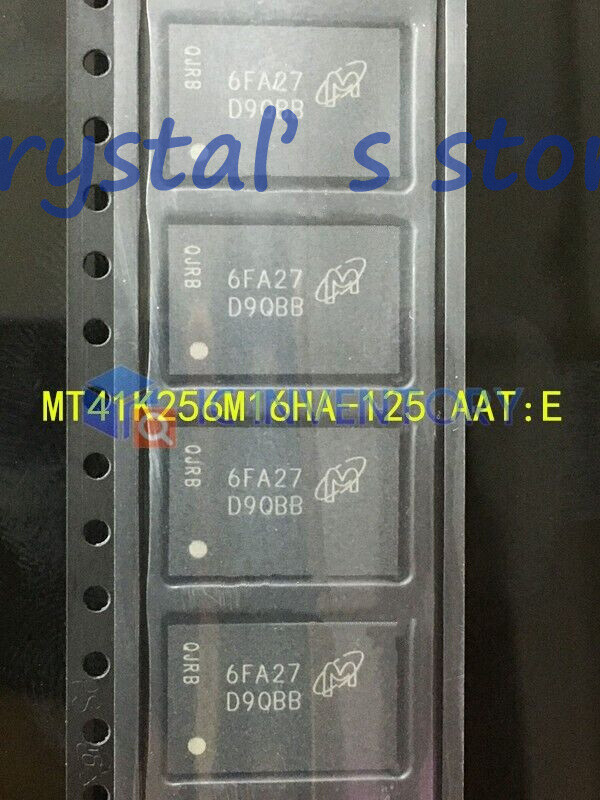 1PCS MT41K256M16HA-125:E FBGA-96 DRAM Chip DDR3L SDRAM 4G-Bit 256Mx16 1.35V