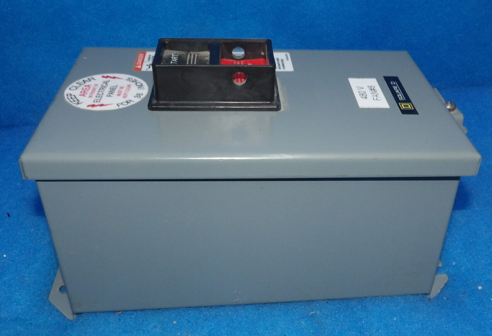 Square D 2510MBA2 Ser. C Nema M-0 Manual Starter + 1 Year Warranty