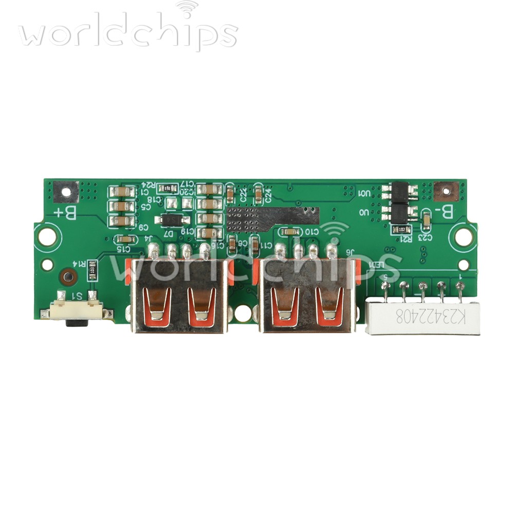 PD/QC 22.5W Fast Charging Module DIY Mobile Power Bank Circuit Board LED Display