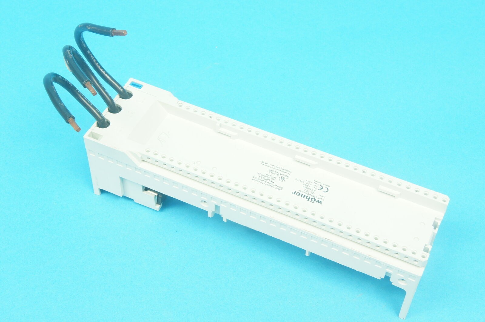 Wöhner 32442.000 32442 Busbar adapter 32A, EQUES®60Classic 54 x 200, with leads