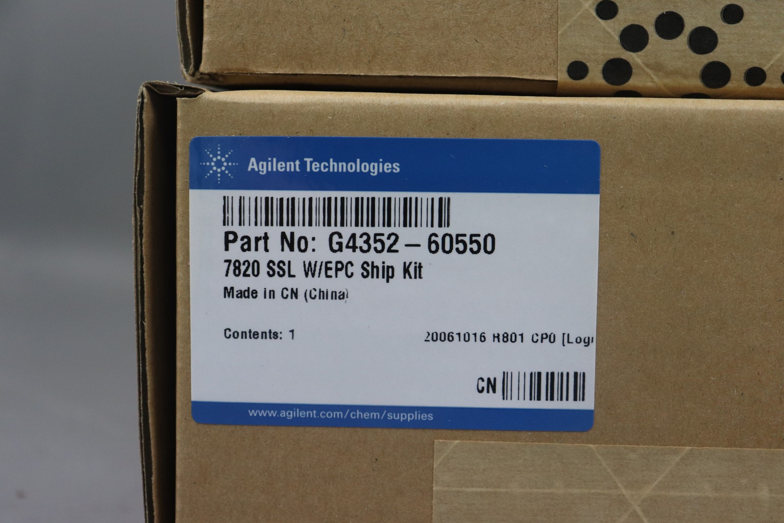 Agilent G4352-64000 7820 S/SL with economic EPC unused original packaging