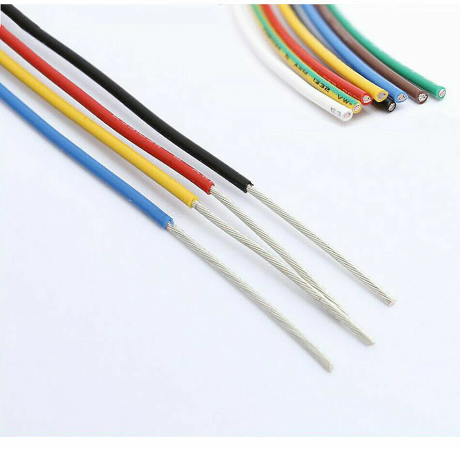 UL1332 12/14/16/18/20/22/24/26/28 AWG PTFE FEP Wire Stranded Cable 200°C 300V