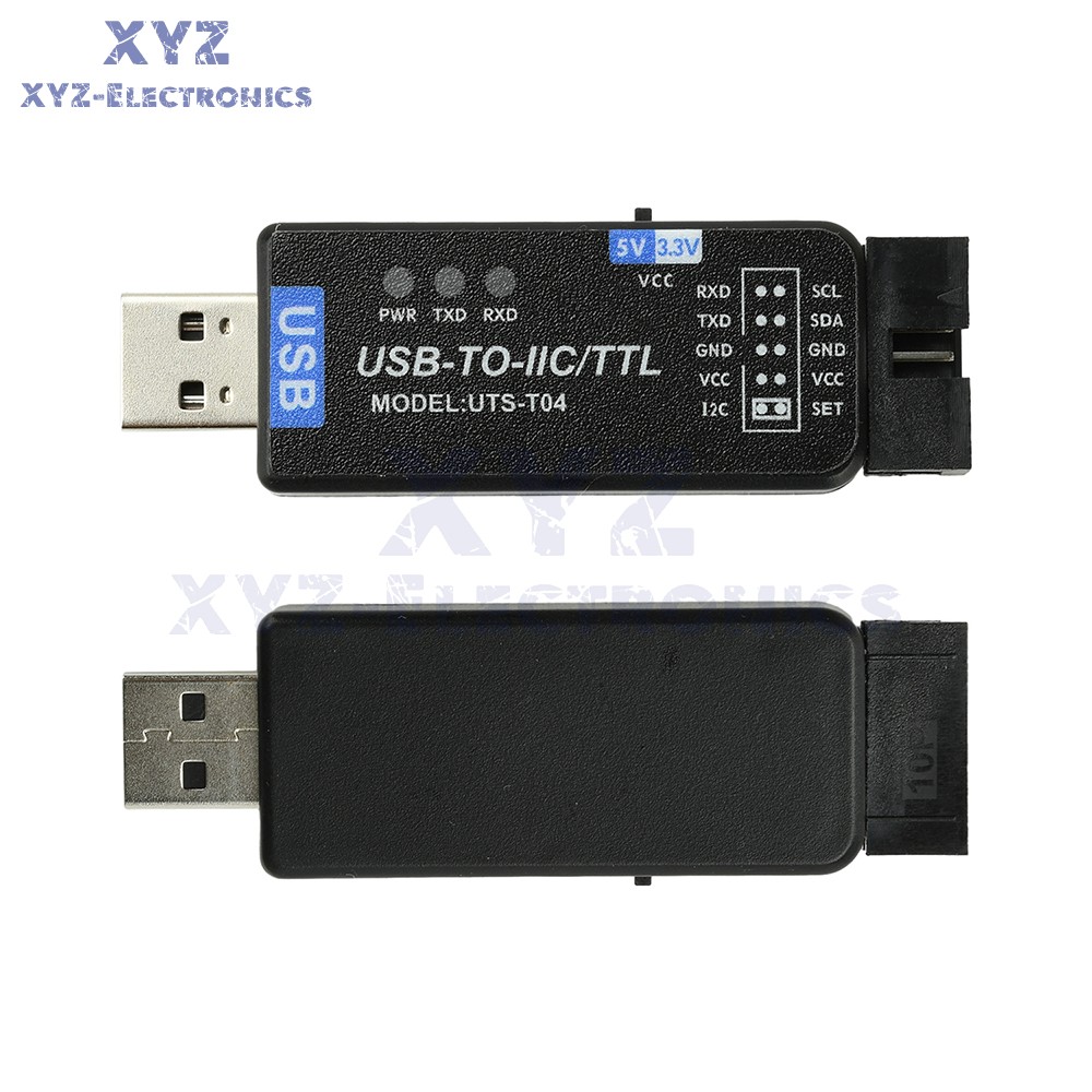 USB to IC2 IIC/TTL Serial Port UART Communication Module Flashing Downloader