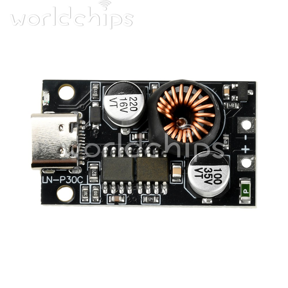 DC 10-30V 30W Mobile Power Fast Charging Module Car Charging Type C PD3.0 QC3.0