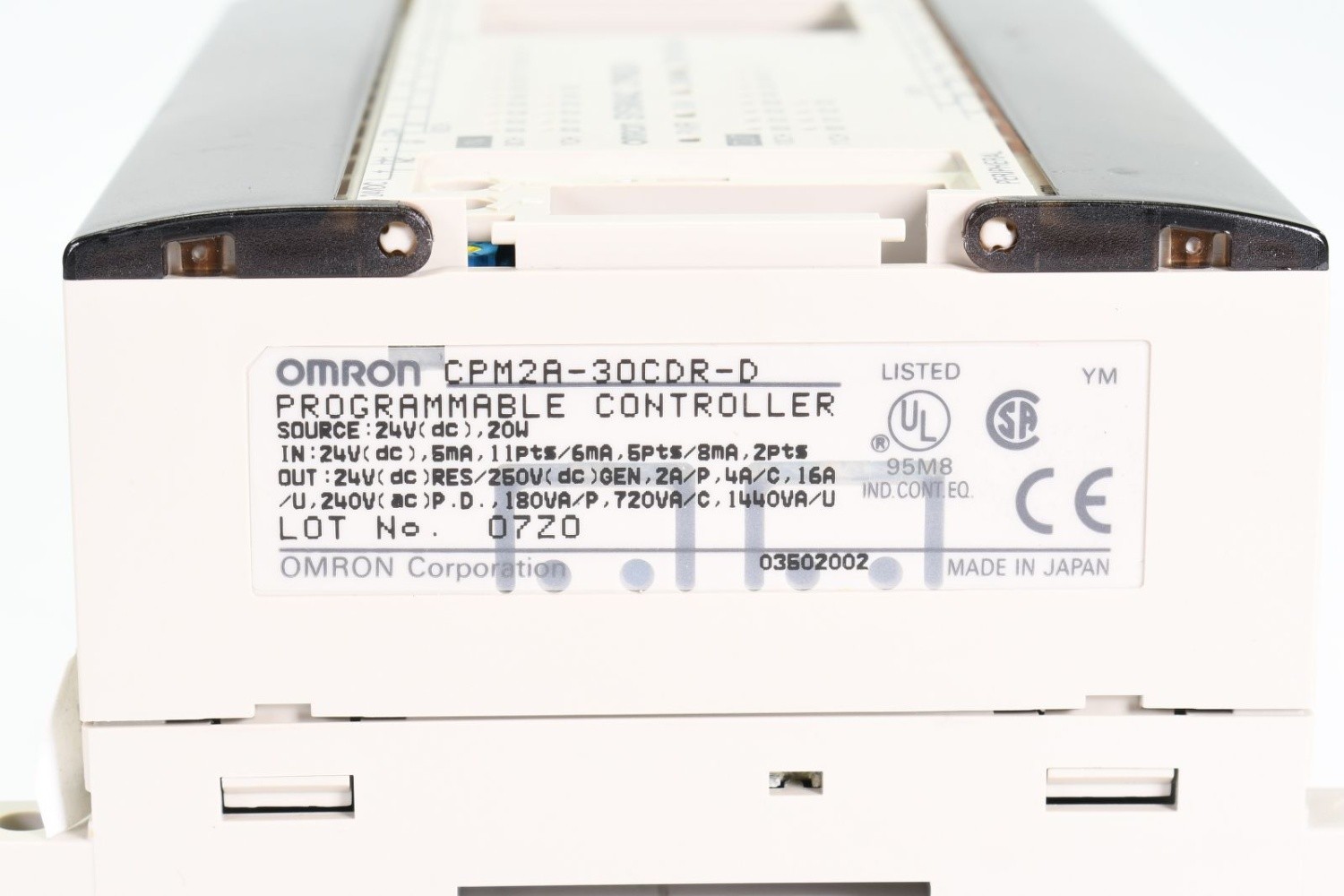 OMRON CPM2A-30CDR-D, CPM2A, Programmable PLC control