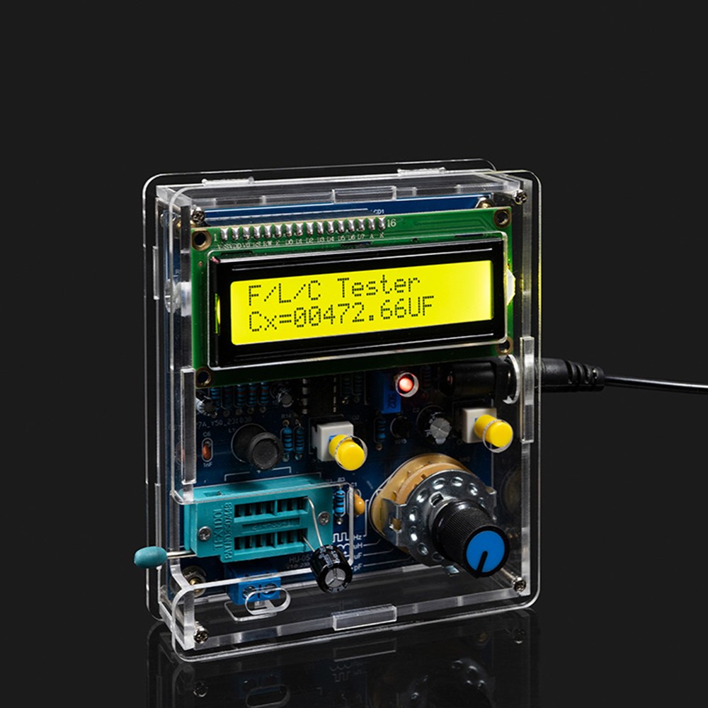 1 Set Inductance Capacitance Meter Frequency Tester Unassembled DIY Kit