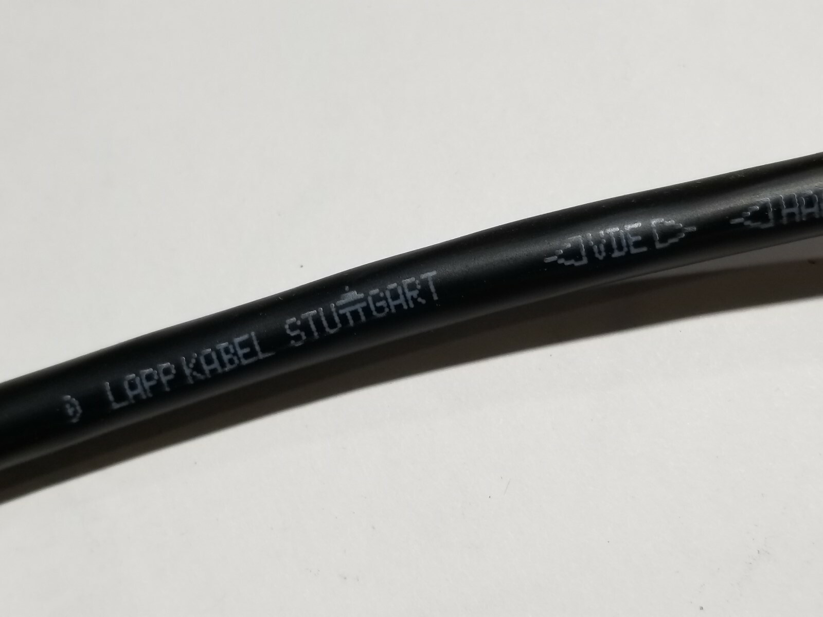 Lapp Kabel 4160801 #8awg HAR H07V-K MTW Tinned Copper Hook Up/Lead Wire Black