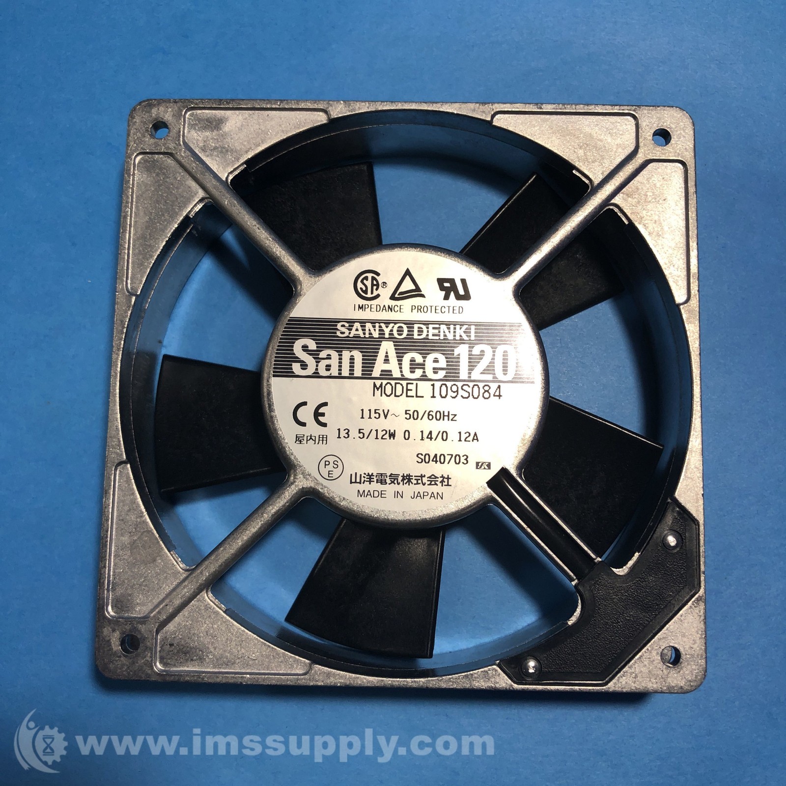 Sanyo Denki 109S084 AC Fan FNIP