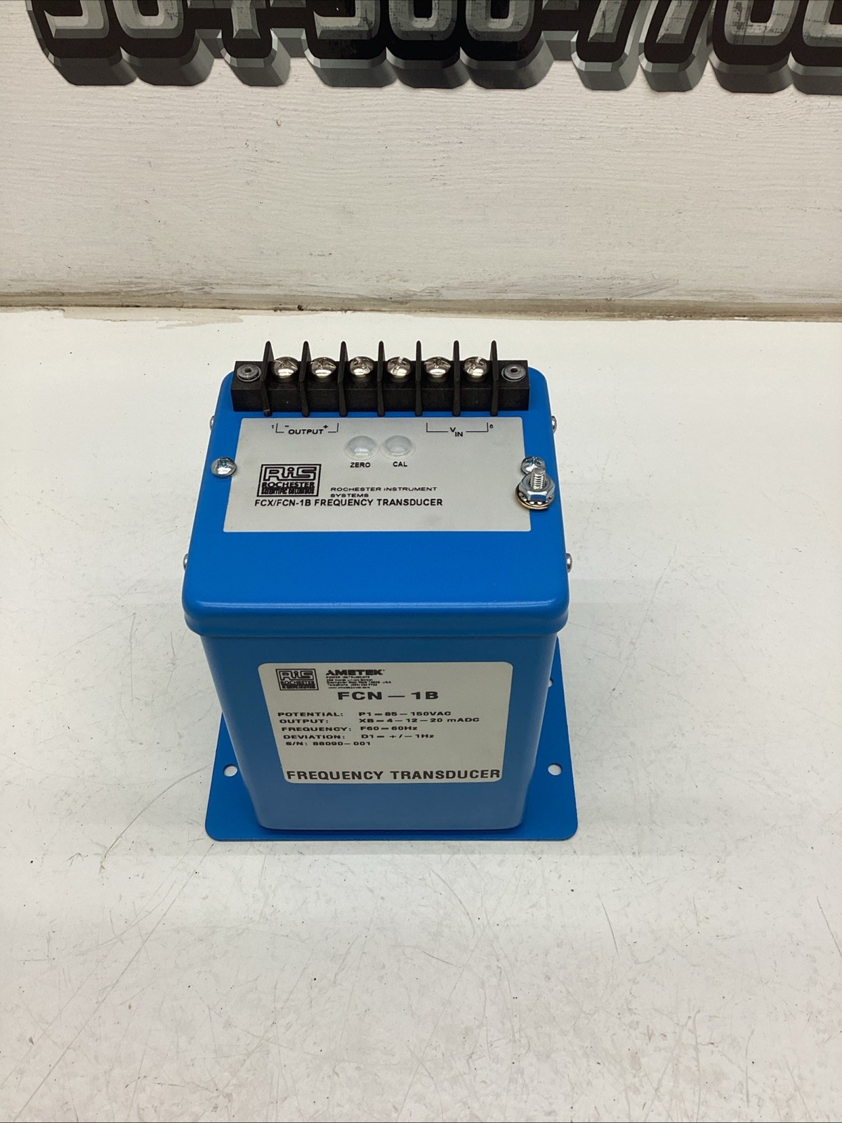 Ametek Power Instruments FCX/FCN-1B Frequency Transducer NEW