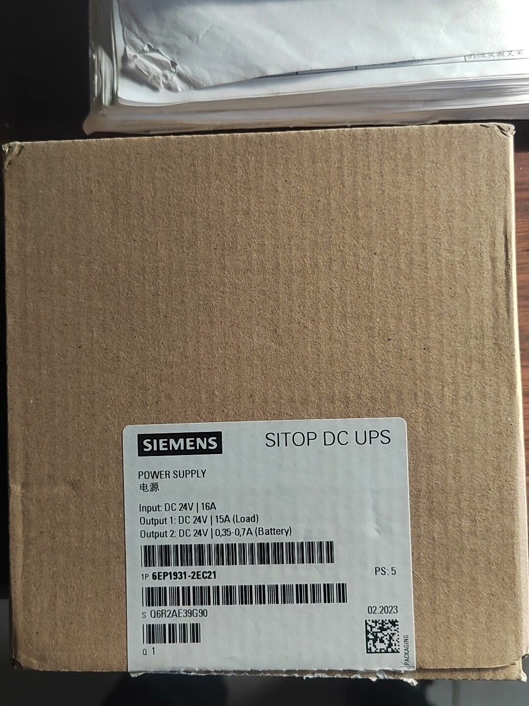1PC NEW SIEMENS 6EP1931-2EC21 Power Supply 1 Year Warranty