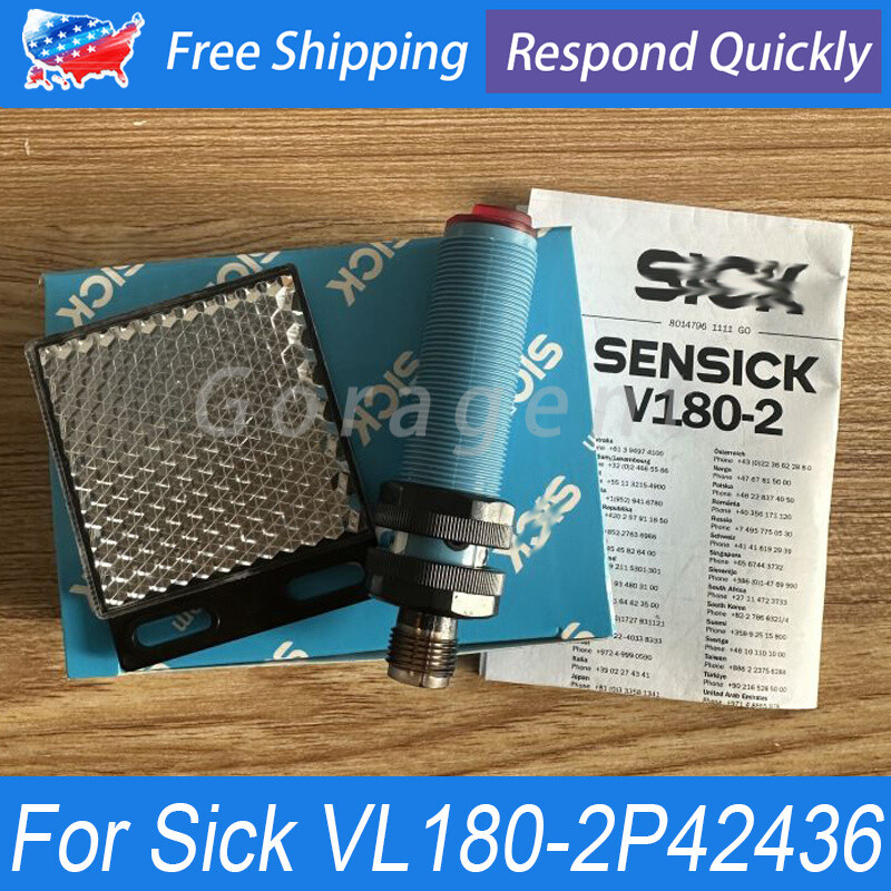 NEW For Sick VL180-2P42436 Photoelectric Sensor Switch 10-30VDC 100mA