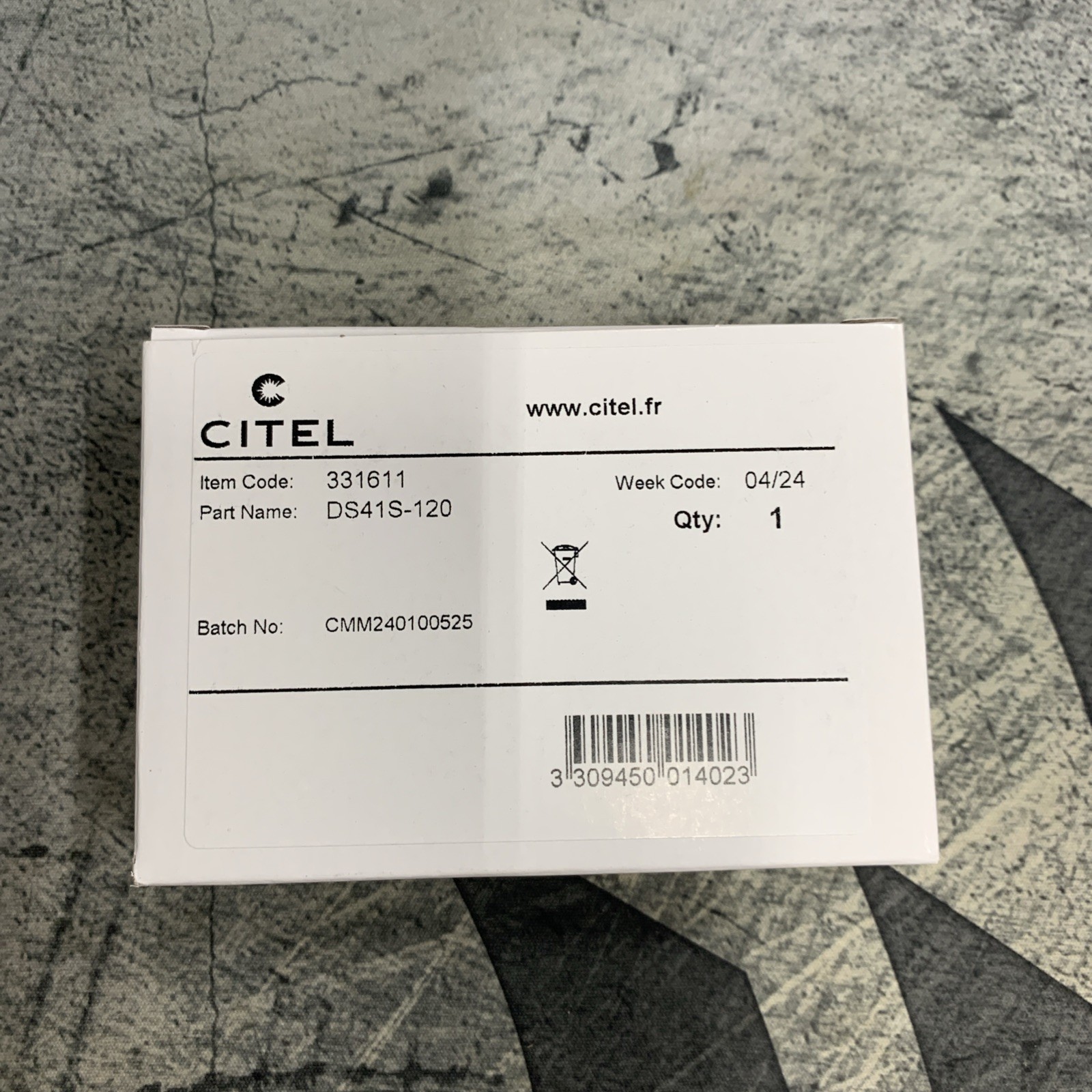 Citel DS41S-120 Industrial AC Surge Protector 120VAC