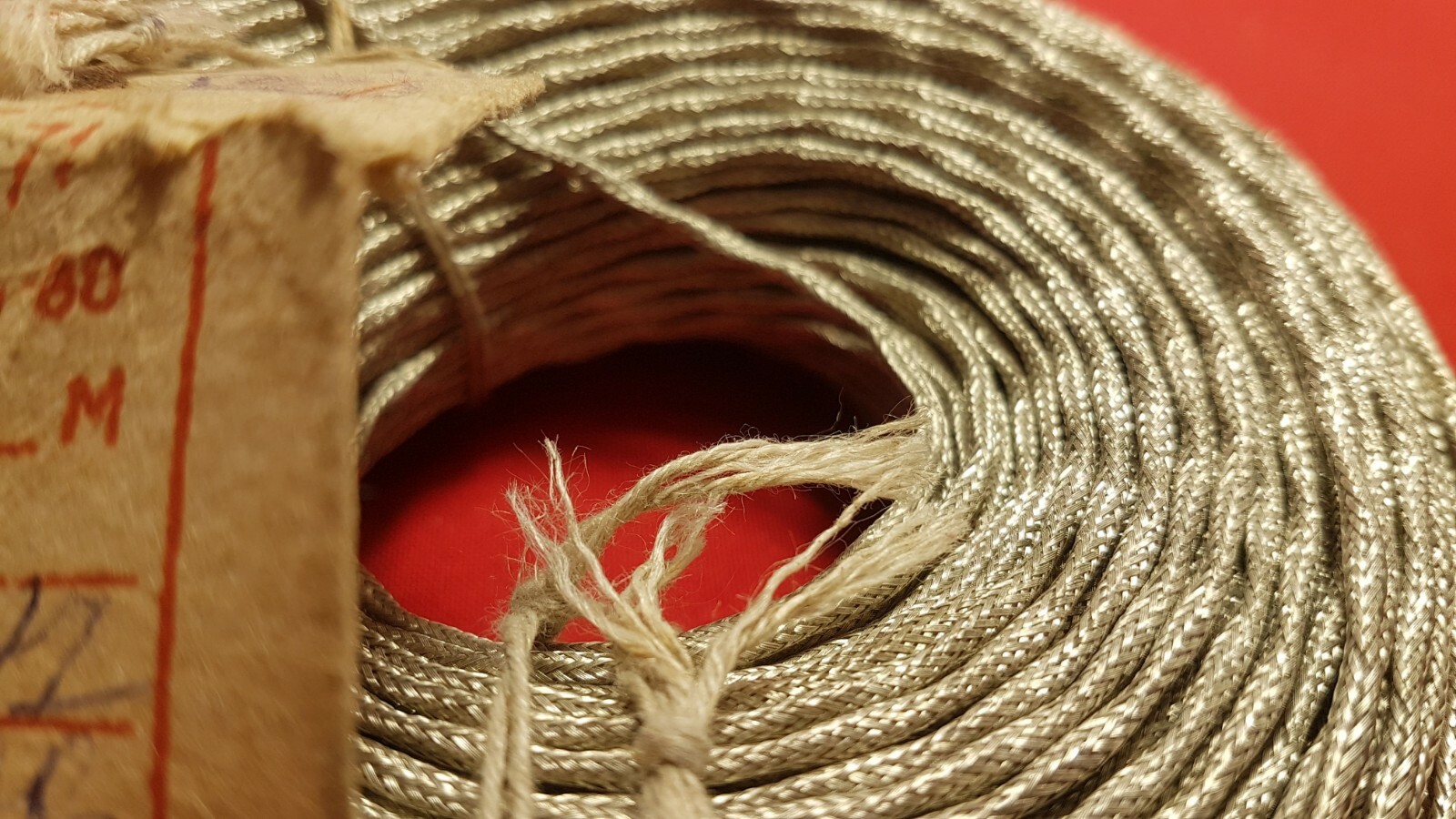 Double MGTF + Shield 2x 0.12mm2 26AWG MIL WIRE high purity OCC USSR 10m 32ft