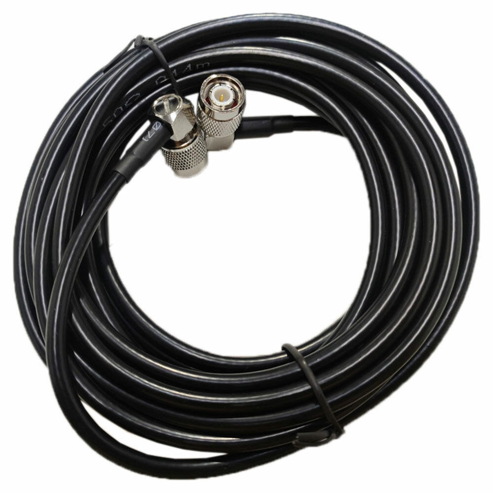 90° Ag Antenna Cable Kit For Trimble GPS EZ-guide FMX 15FT TNC Male to Male