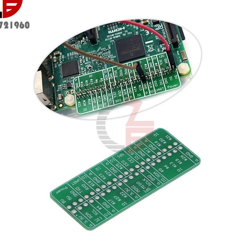 WEMOS GPIO Reference Card V1.0.0 Board For Raspberry Pi Model B+/Pi 2/Pi 3