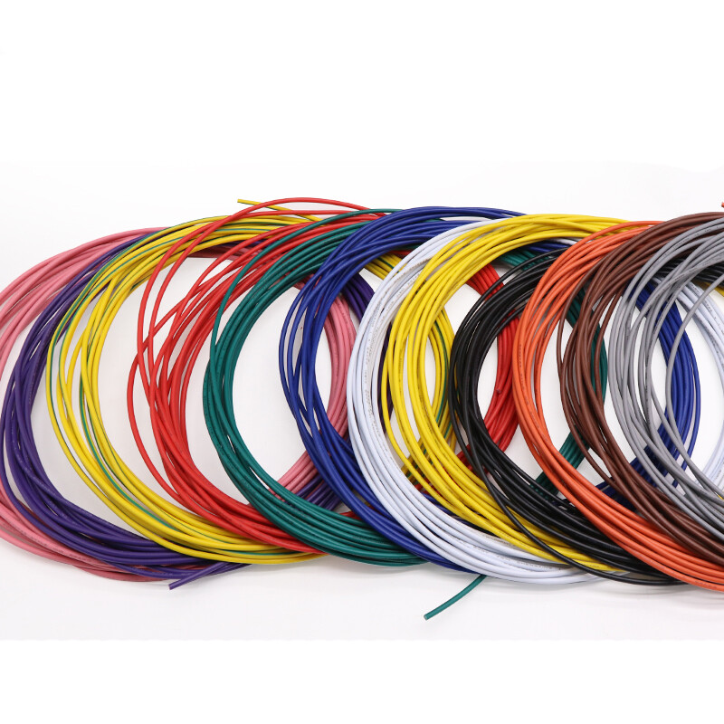 UL1015 AWG Wire Cable 14/16/18/20/22/24 AWG AWG Stranded 600V 105°C RoHS Cable