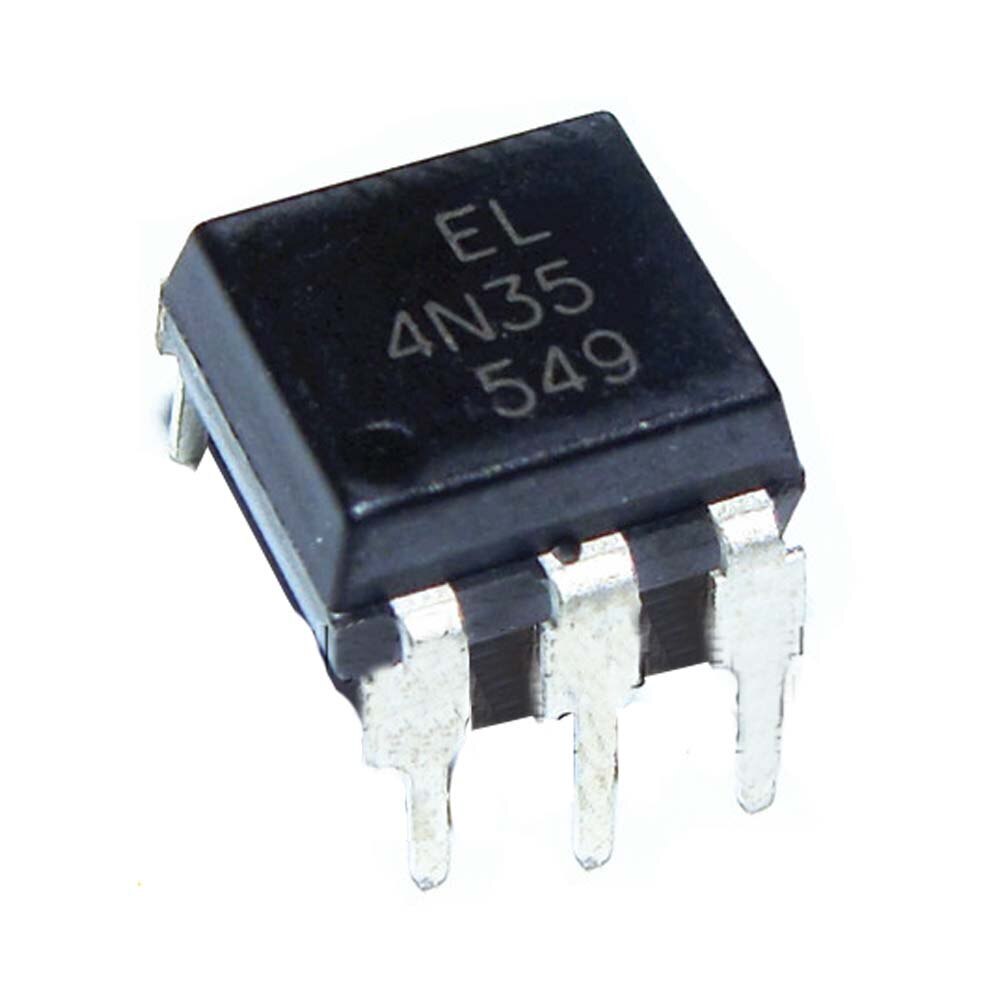 10pcs 4N35 EL4N35 DIP-6 6 foot Optocouplers