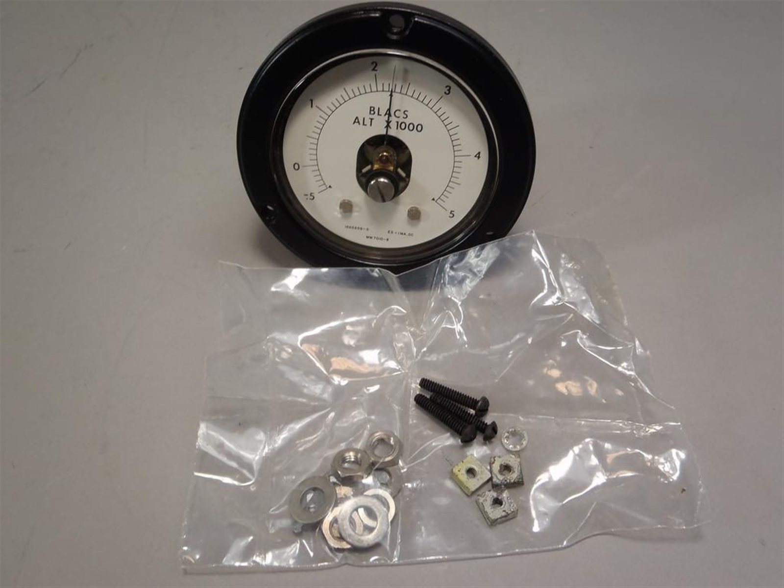 Weston Part Number 166G659-5 ‘ALT’ Gauge MM7010-6 New Old Stock