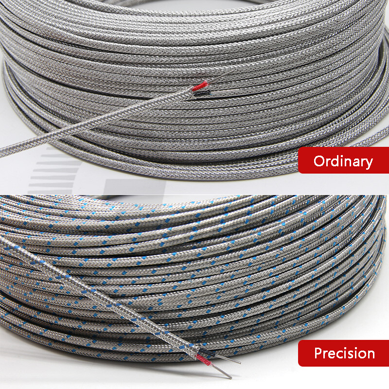 Type K Thermocouple Compensating Cable Extension Wire Shield Braided For sensor