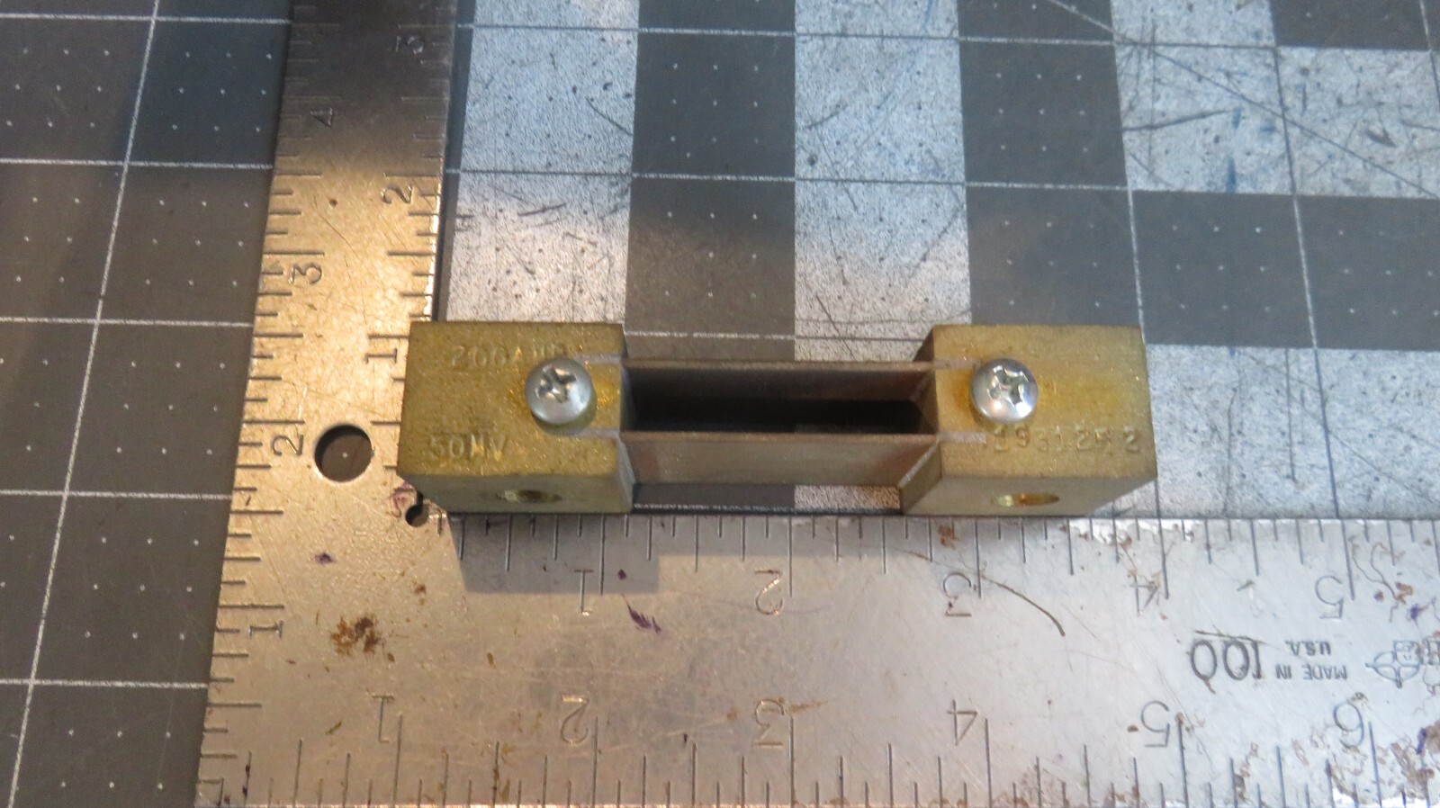 200 Amp 50 MV Commercial Shunt 193125-2