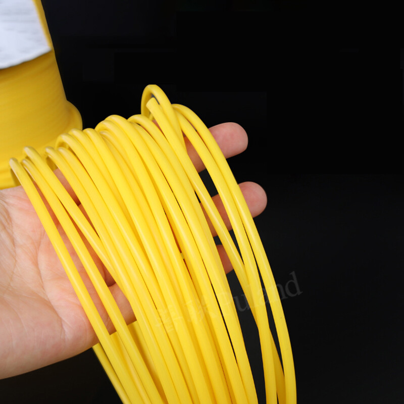 Yellow PTFE Tubing Pipe 150V High Temp Hose Tube ID 0.3~ 3.38mm All Size Choose