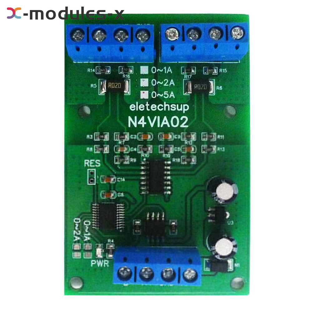 RS485 0-1A 0-30V Current Voltage Collector Voltage Signal Acquisition MODBUS RTU