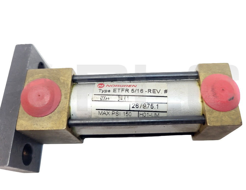 NEW NORGREN ETFR-5/16-REV#0-3/4X1 PNEUMATIC CYLINDER, 150PSI, 267975.1 H01-UM